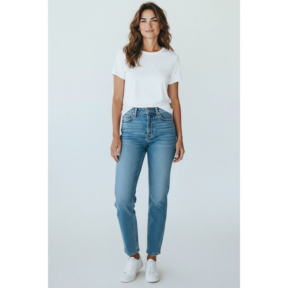 Old Navy Rockstar Super Skinny Jeans Women's Size 2 Tall Dark Wash High Rise